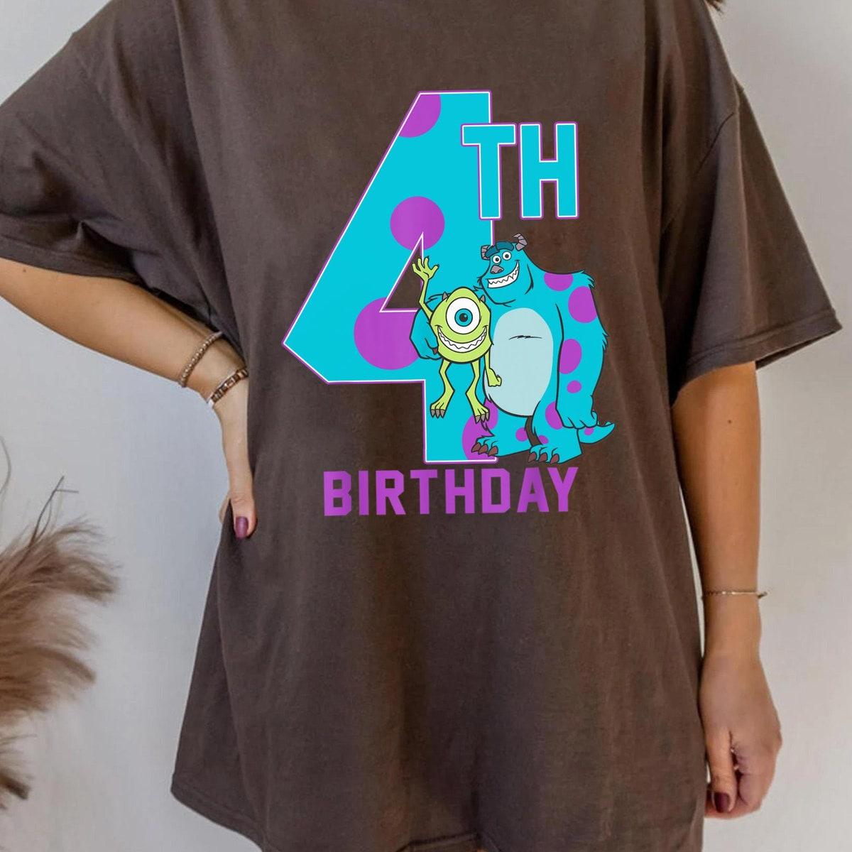 Personalized Year Monster Inc Mike And Sully Birthday Shirt 4