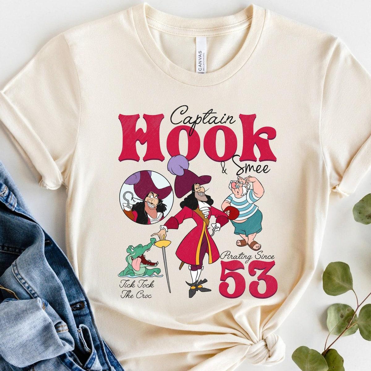 Peter Pan Captain Hook Family Matching Shirt 4