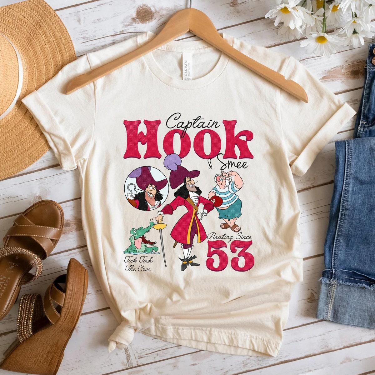 Peter Pan Captain Hook Family Matching Shirt 5