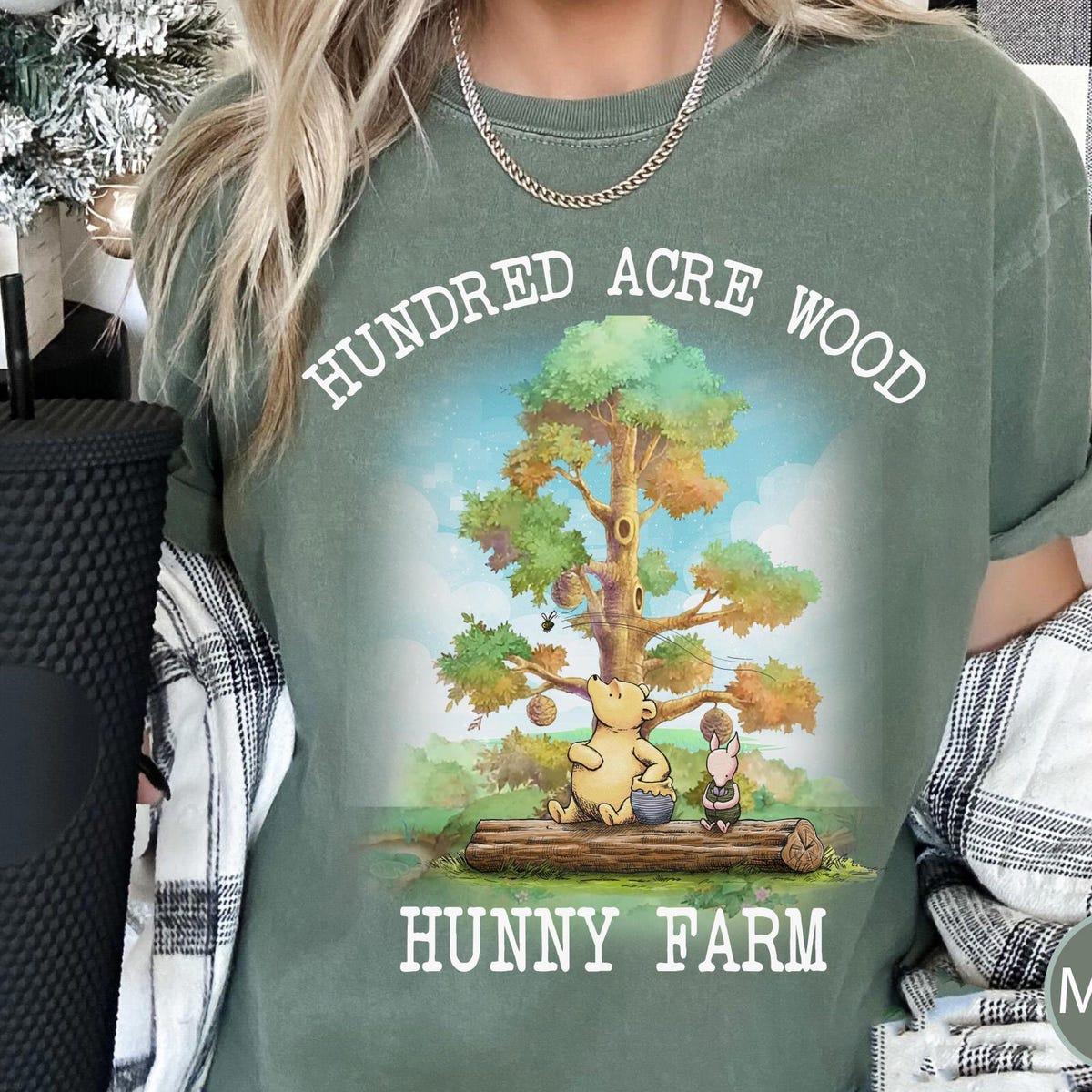 Pooh And Piglet Hundred Acre Wood Hunny Farm Winnie The Pooh Shirt 1