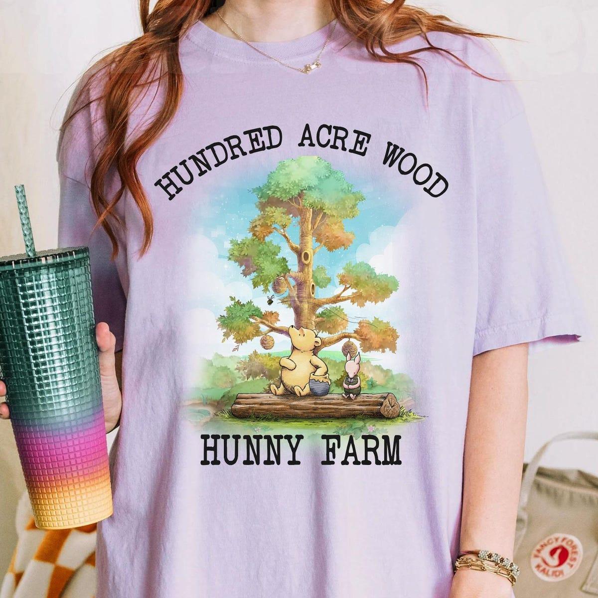 Pooh And Piglet Hundred Acre Wood Hunny Farm Winnie The Pooh Shirt 2