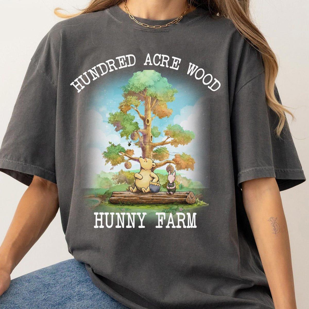 Pooh And Piglet Hundred Acre Wood Hunny Farm Winnie The Pooh Shirt 3