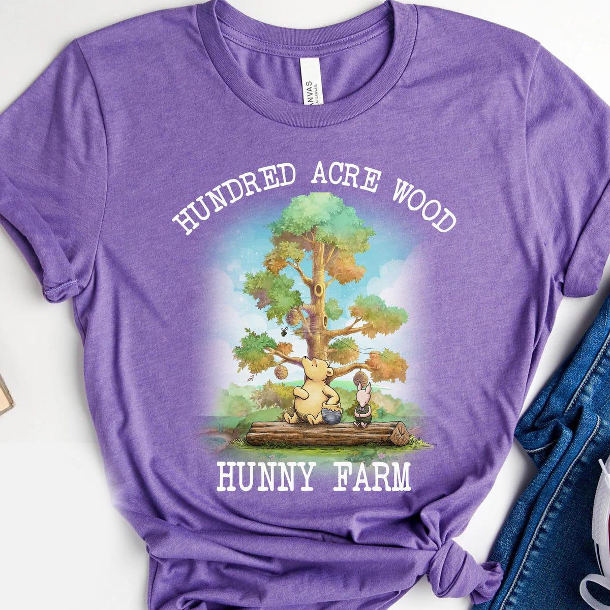 Pooh And Piglet Hundred Acre Wood Hunny Farm Winnie The Pooh Shirt 5