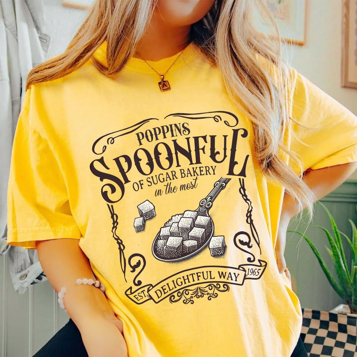 Poppins Spoonful Of Sugar Bakery In The Most Delightful Way Shirt 5