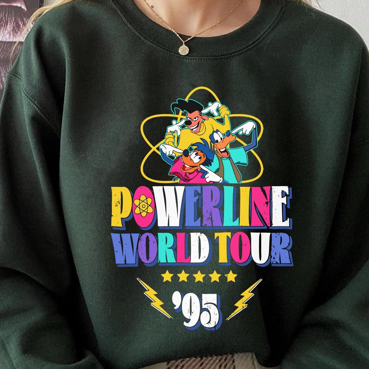 Powerline Max Goof Goofy Stand Out World Tour 95 Shirt 4