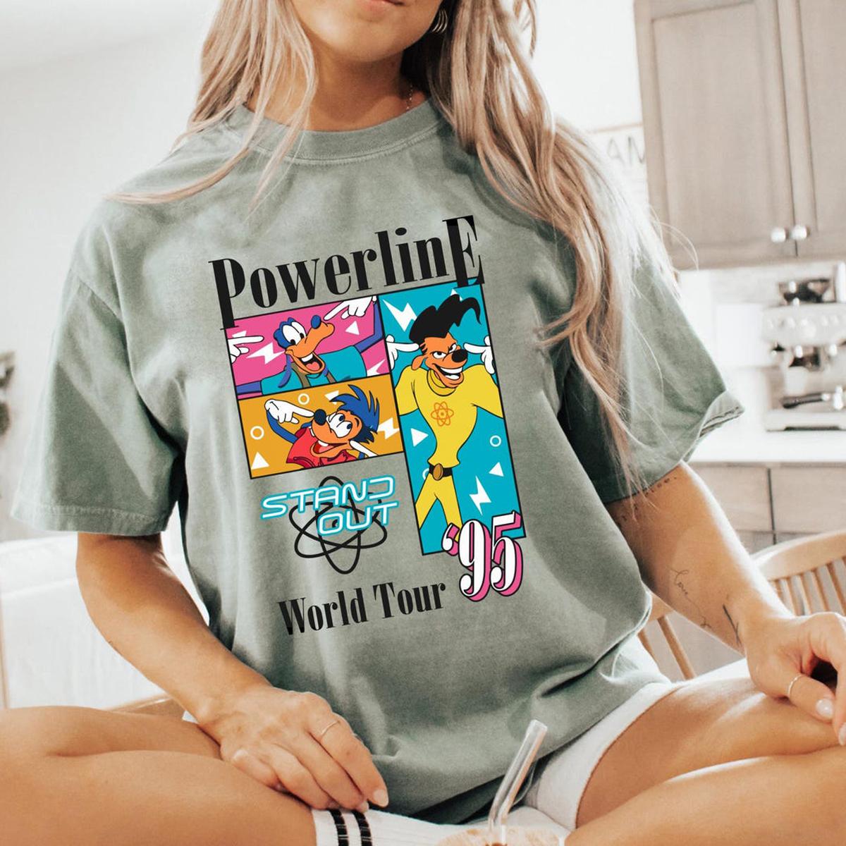 Powerline Stand Out World Tour 95 Shirt 4