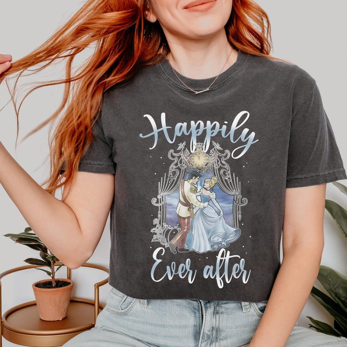 Princesses Cinderella Prince Charming Happily Ever After Shirt 2