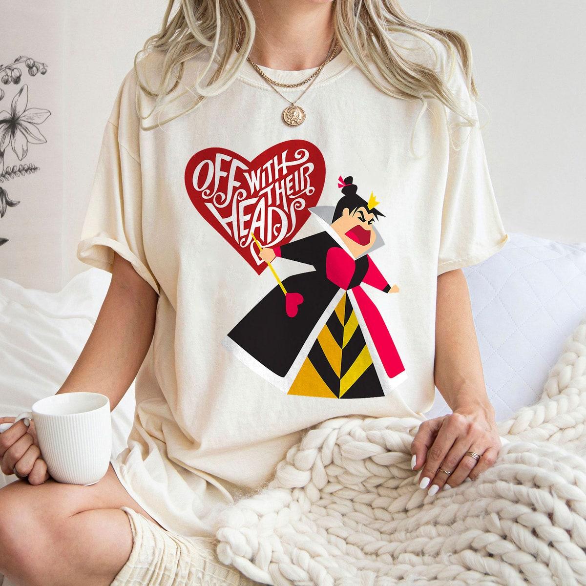 Queen Of Hearts Off With Their Heads Shirt 6