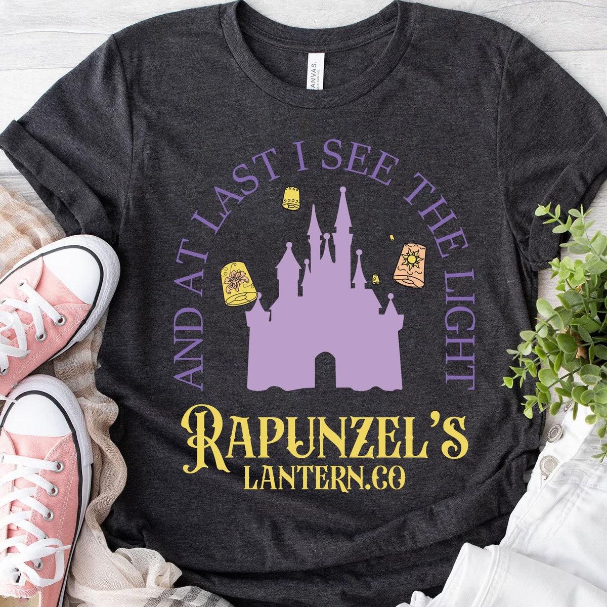 Rapunzel Lantern Co And At Last I See The Light Shirt 1