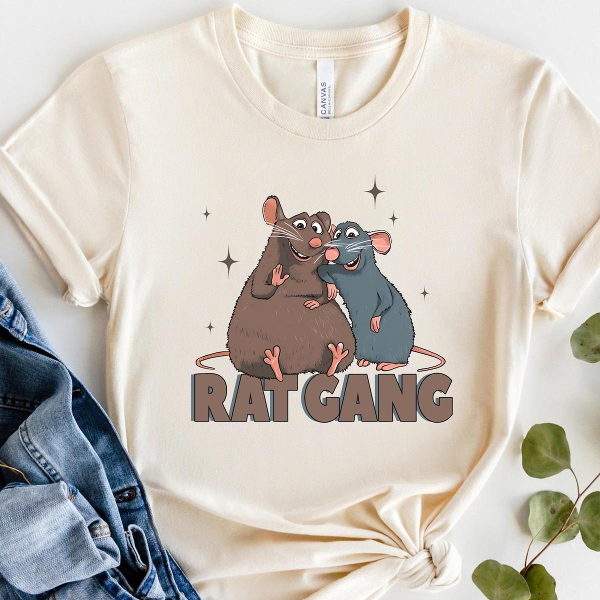 Ratatouille Remy And Emile Rat Gang Shirt 2