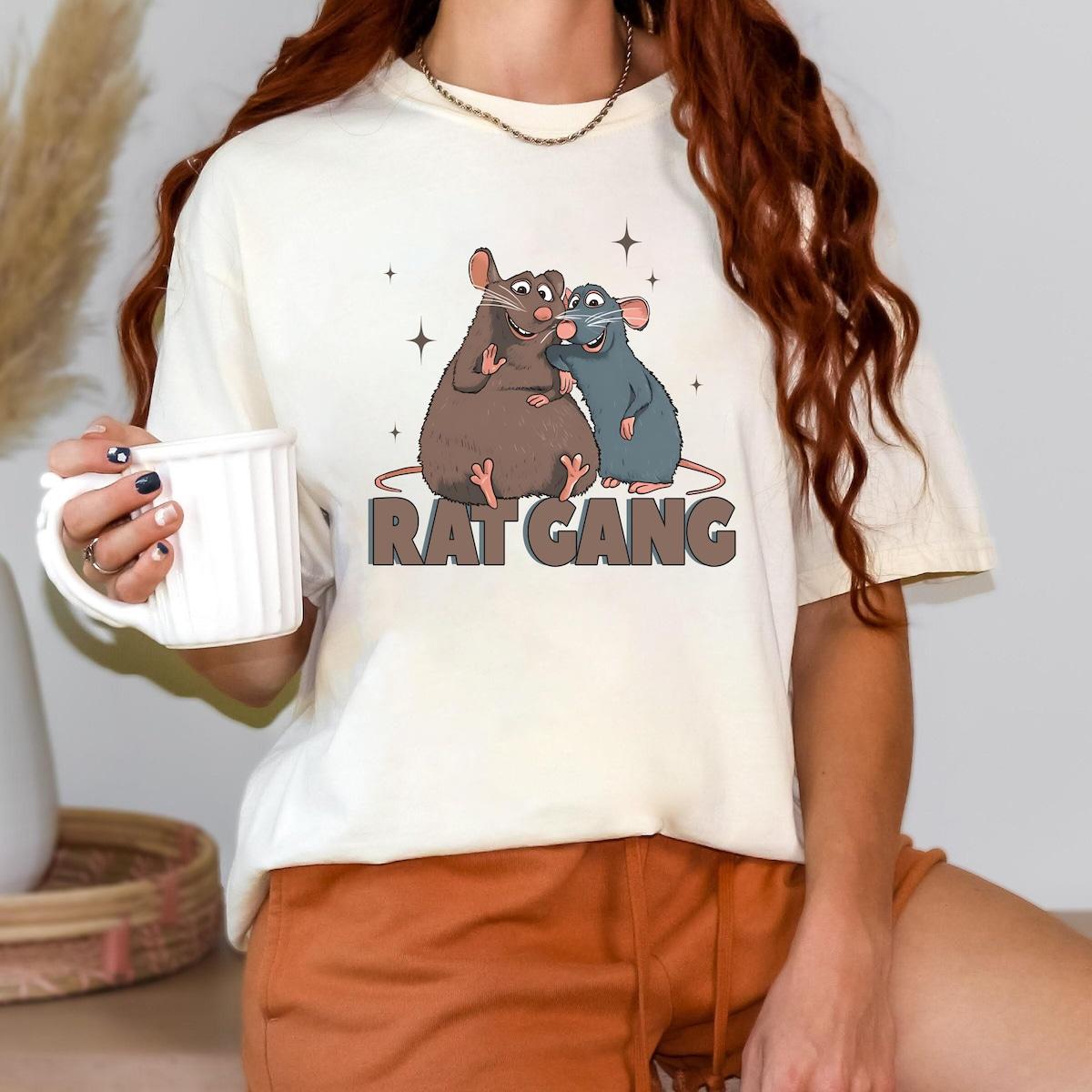 Ratatouille Remy And Emile Rat Gang Shirt 4