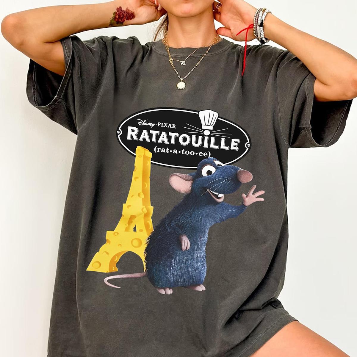 Ratatouille Remy Eiffel Tower Shirt 2