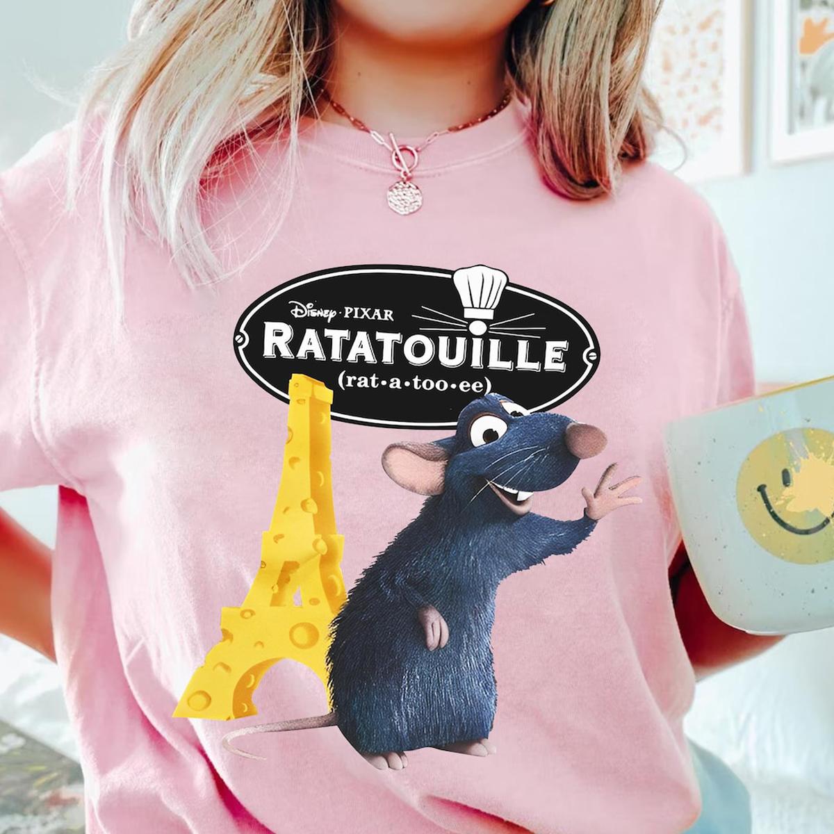 Ratatouille Remy Eiffel Tower Shirt 3