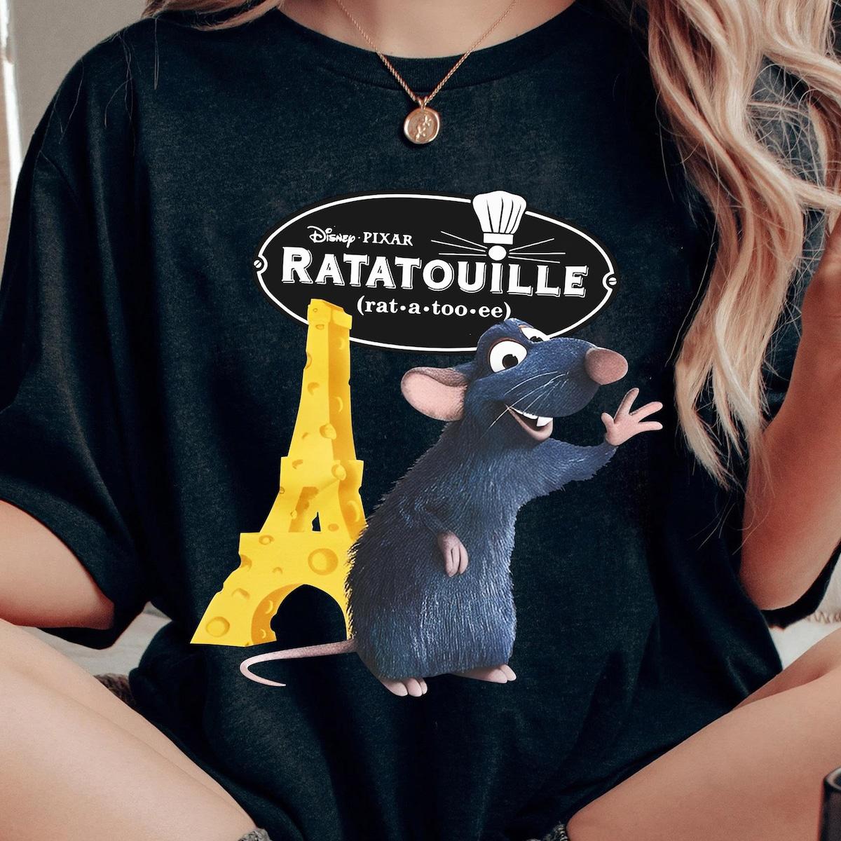 Ratatouille Remy Eiffel Tower Shirt 4