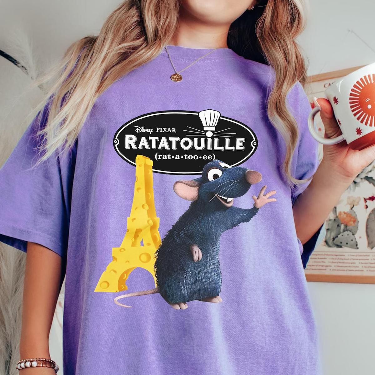 Ratatouille Remy Eiffel Tower Shirt 5