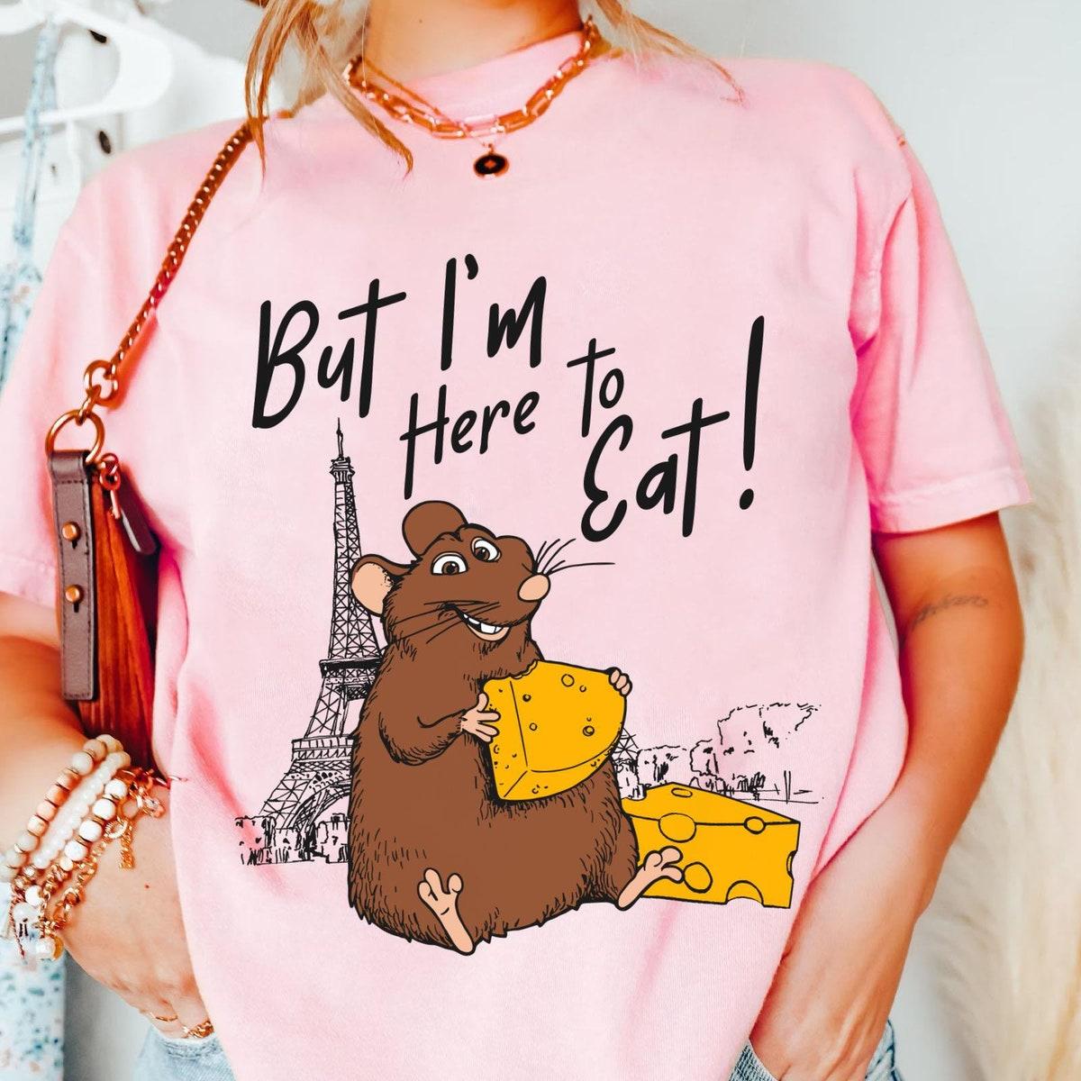 Remy Emile Mouse Chef Anyone Can Cook But I'm Here To Eat Shirt 3