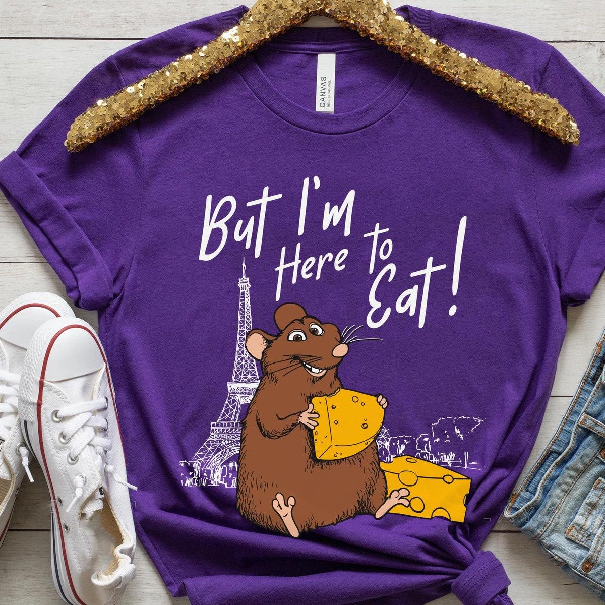 Remy Emile Mouse Chef Anyone Can Cook But I'm Here To Eat Shirt 5