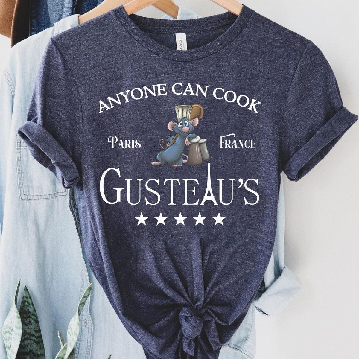 Remy Mouse Chef Gusteau's Anyone Can Cook Shirt 2