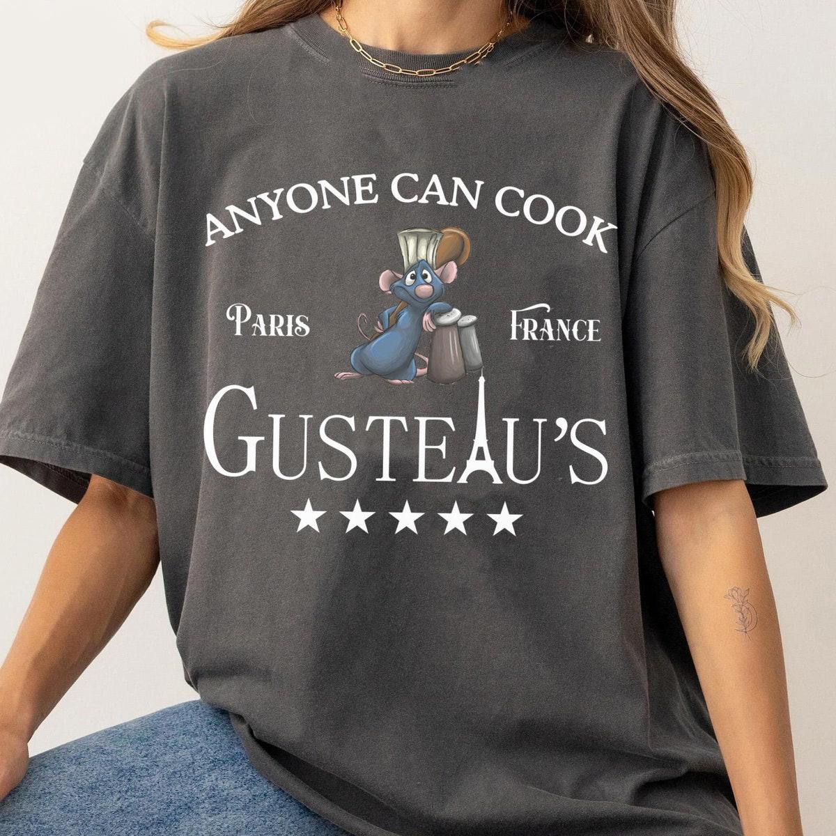 Remy Mouse Chef Gusteau's Anyone Can Cook Shirt 3