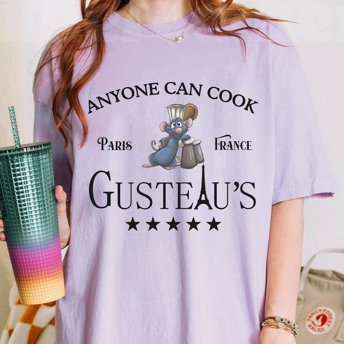 Remy Mouse Chef Gusteau's Anyone Can Cook Shirt 4