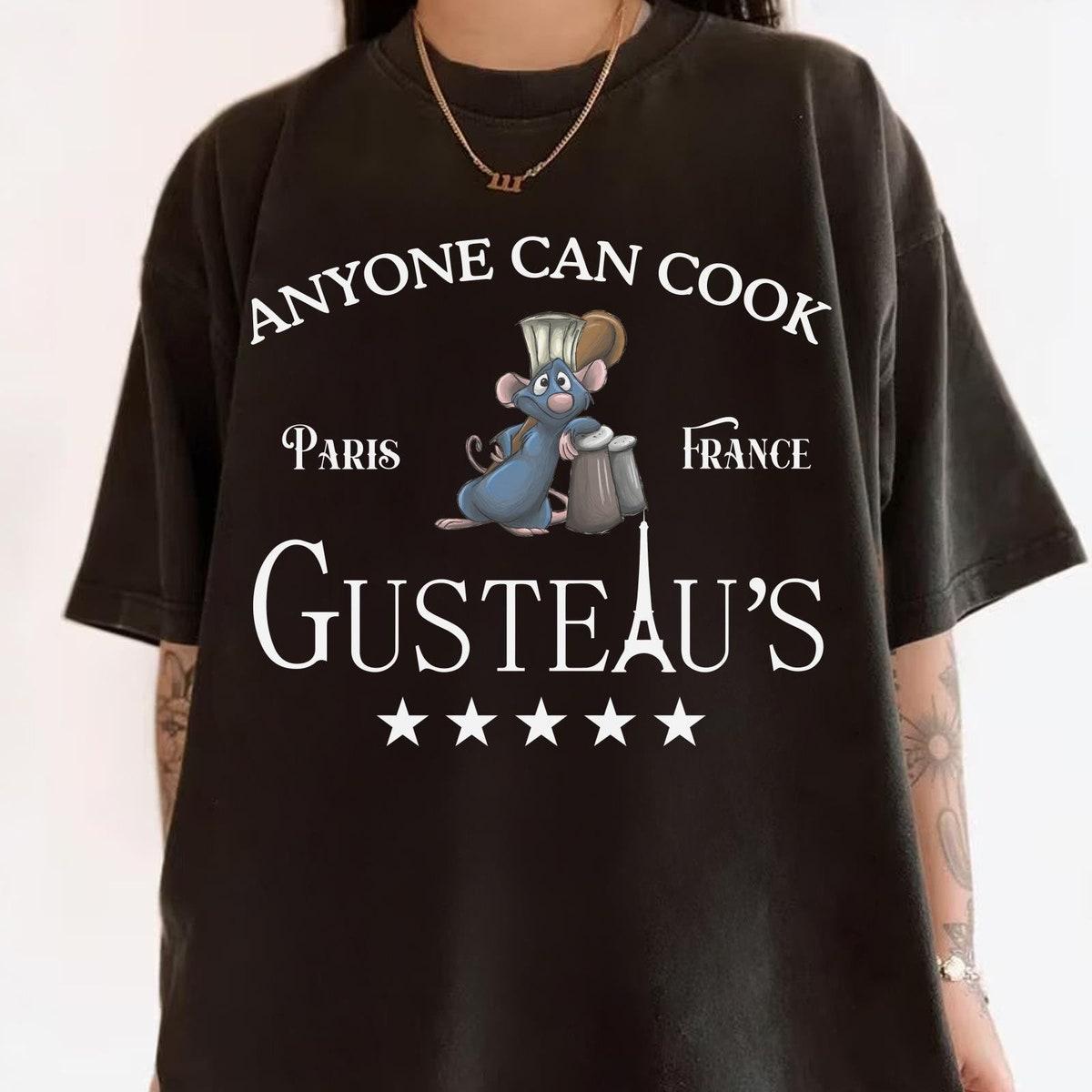 Remy Mouse Chef Gusteau's Anyone Can Cook Shirt 5