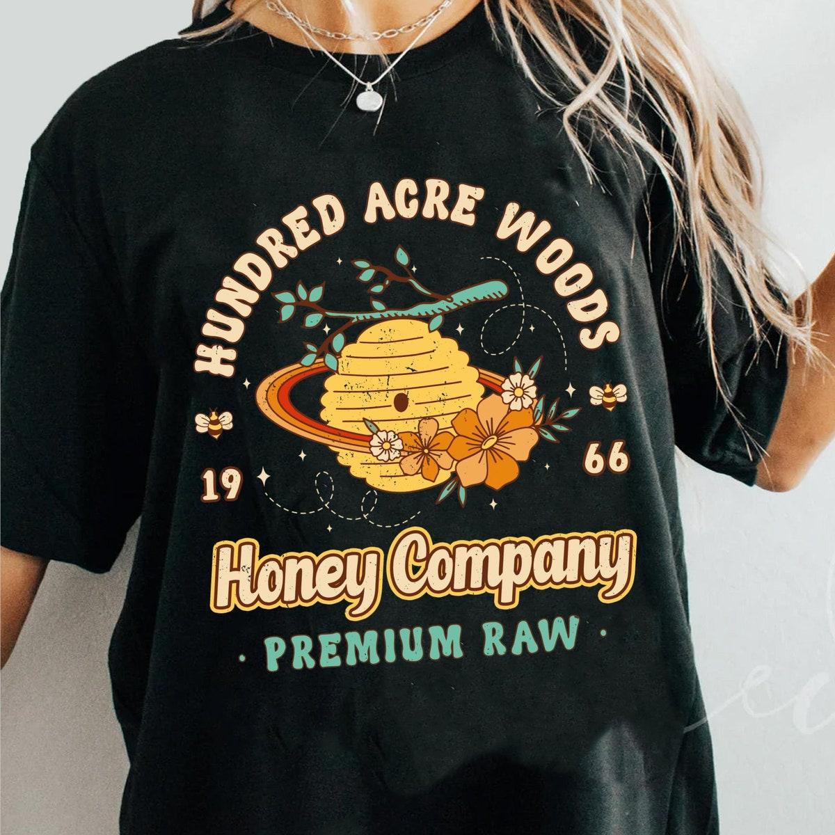 Retro 70s Hundred Acre Woods Honey Company Shirt 1