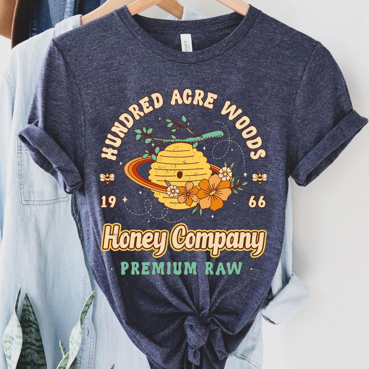 Retro 70s Hundred Acre Woods Honey Company Shirt 2