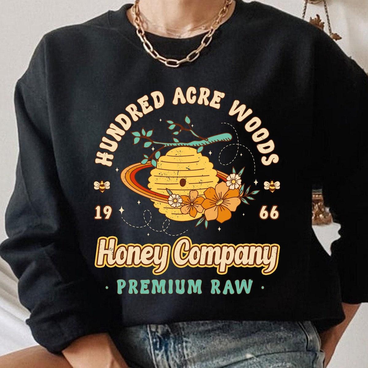 Retro 70s Hundred Acre Woods Honey Company Shirt 4