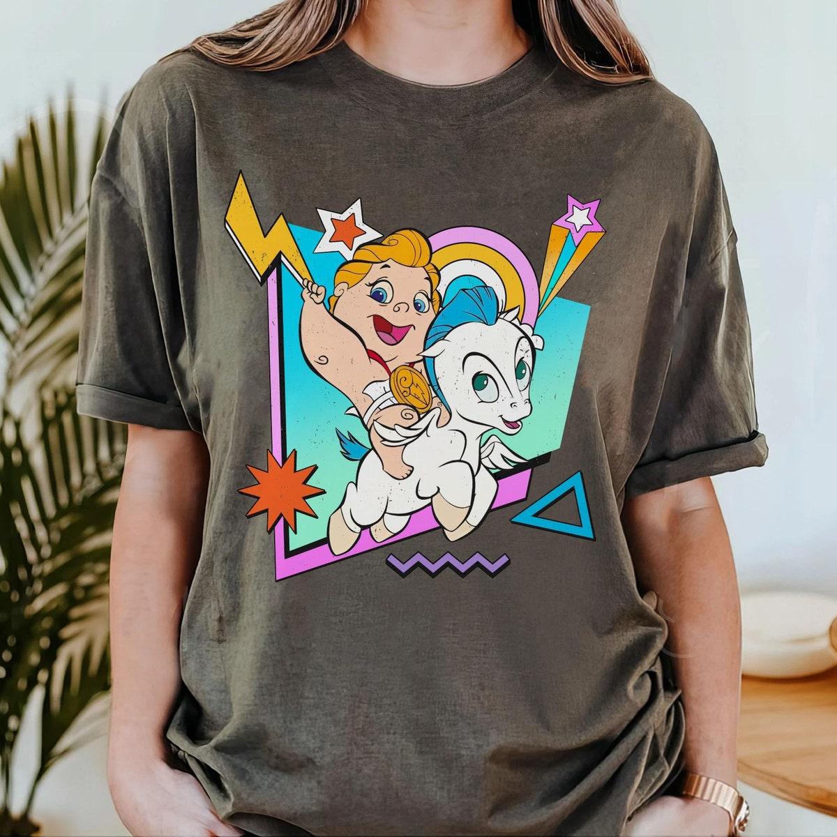 Retro 90s Baby Hercules And Pegasus Hercules Shirt 2