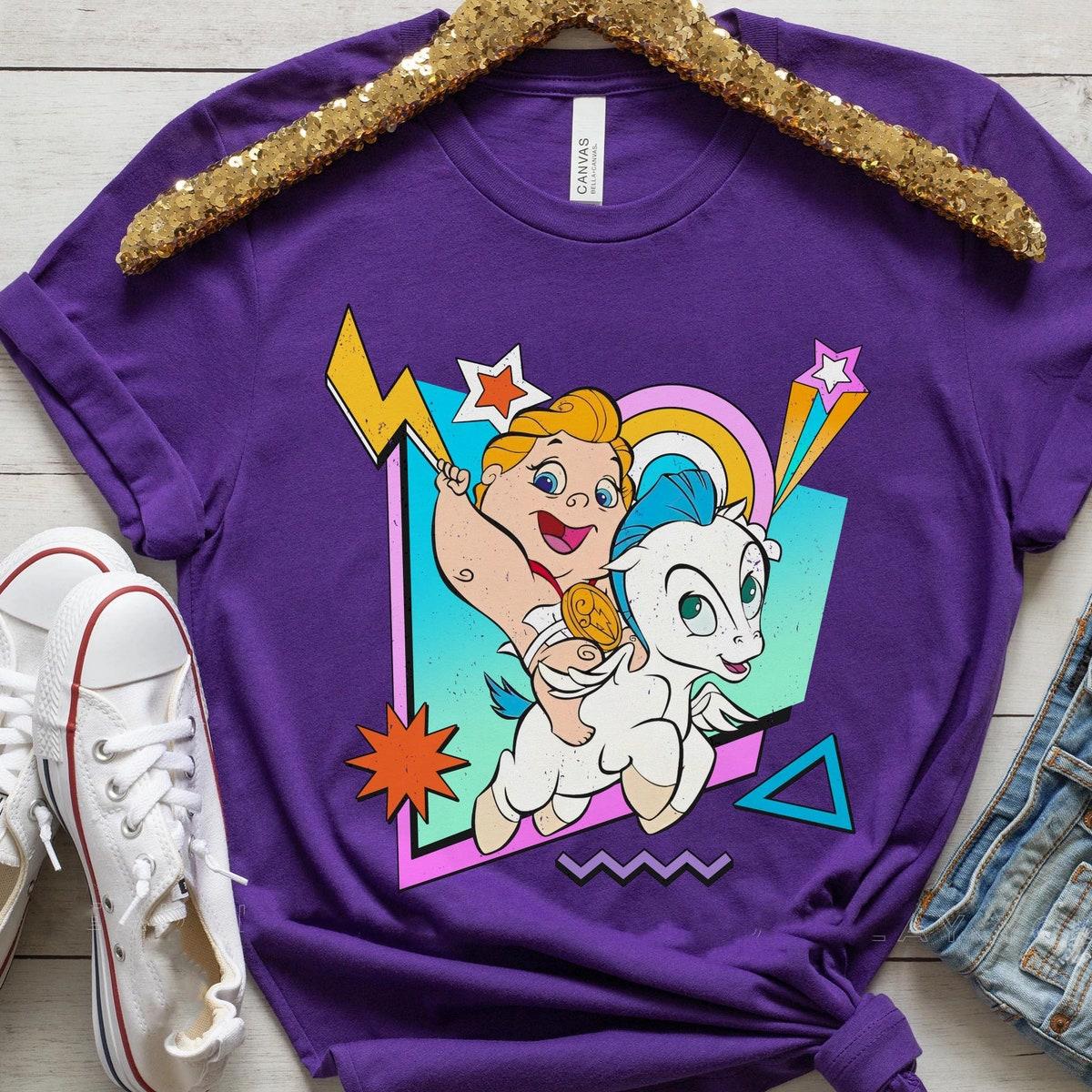 Retro 90s Baby Hercules And Pegasus Hercules Shirt 3