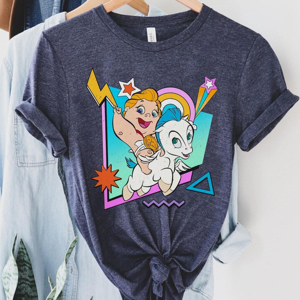 Retro 90s Baby Hercules And Pegasus Hercules Shirt 5