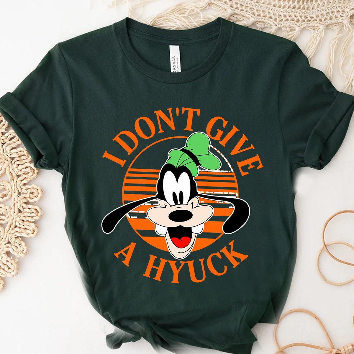 Retro 90s Disney Goofy I Don't Give A Hyuck Shirt 2