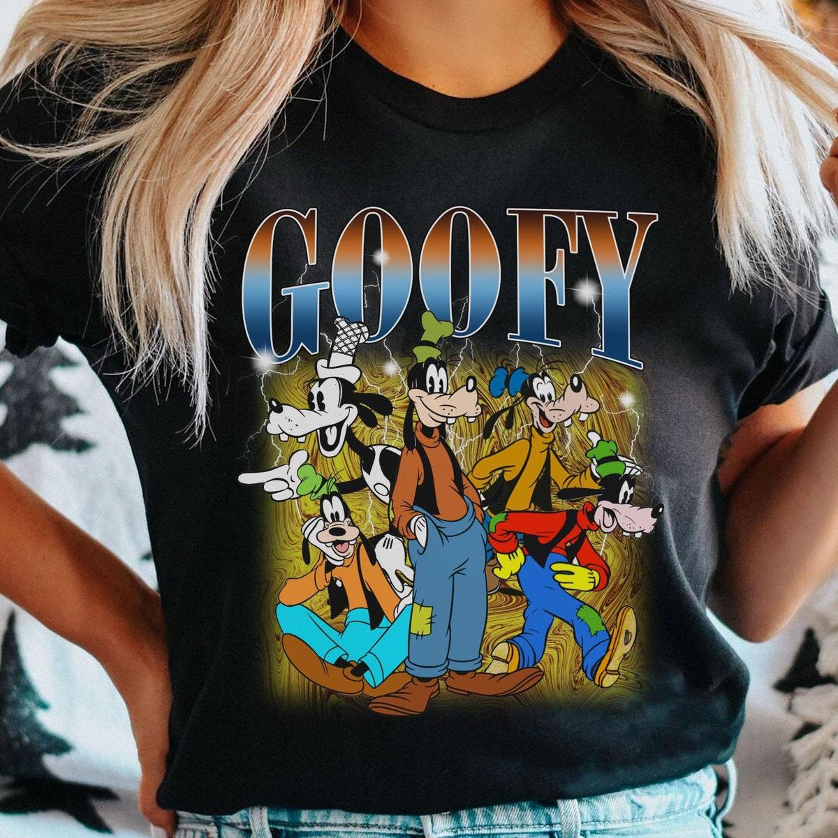 Retro 90s Goofy Through The Years Vintage A Goofy Movie Disney Shirt 1