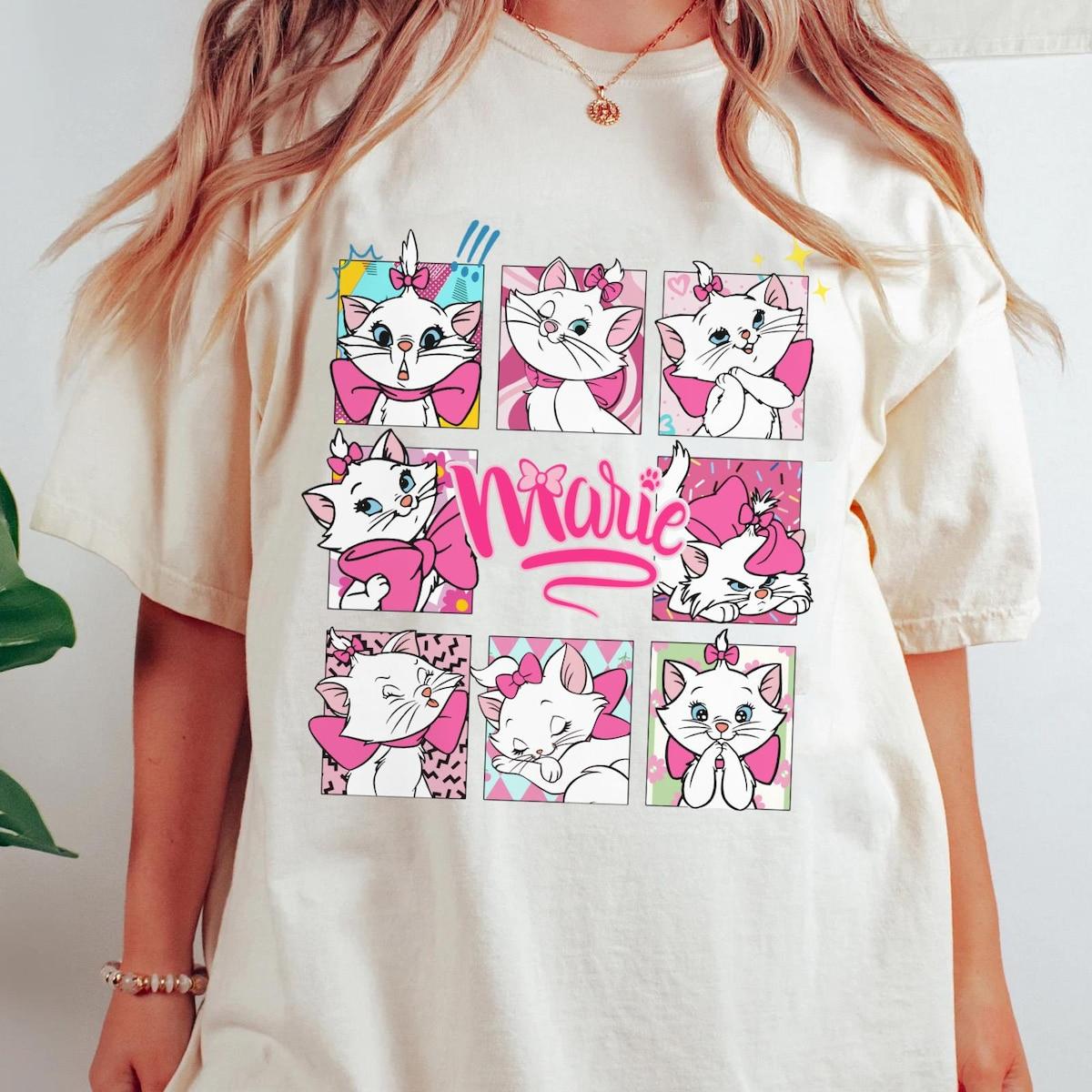 Retro 90s Marie Cat The Aristocats Shirt 2