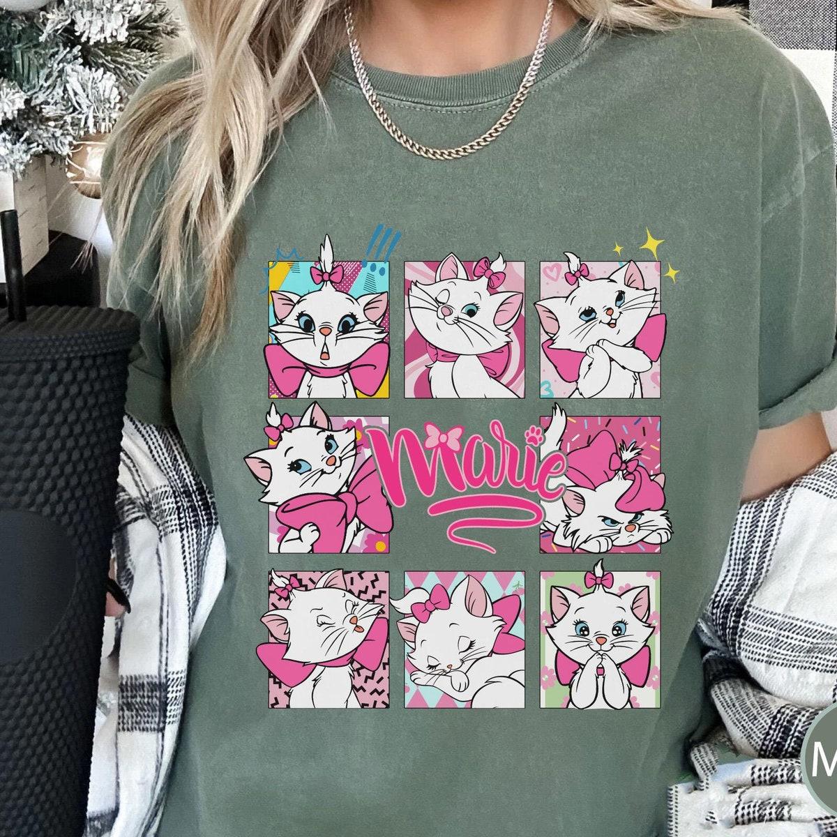 Retro 90s Marie Cat The Aristocats Shirt 6