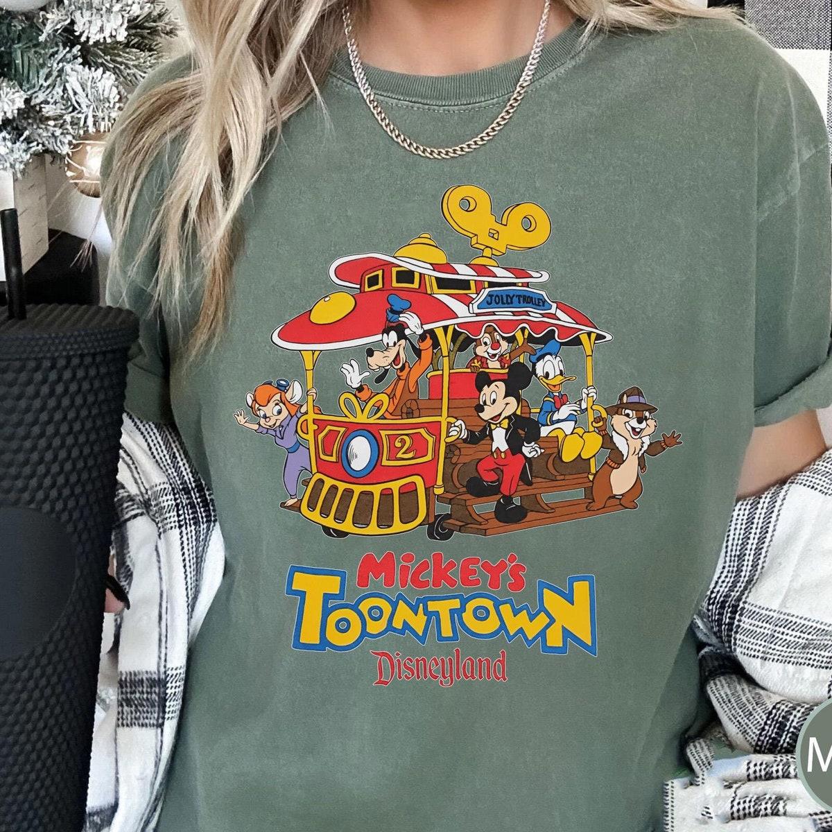 Retro 90s Mickey's Toontown Mickey And Friends Shirt 2