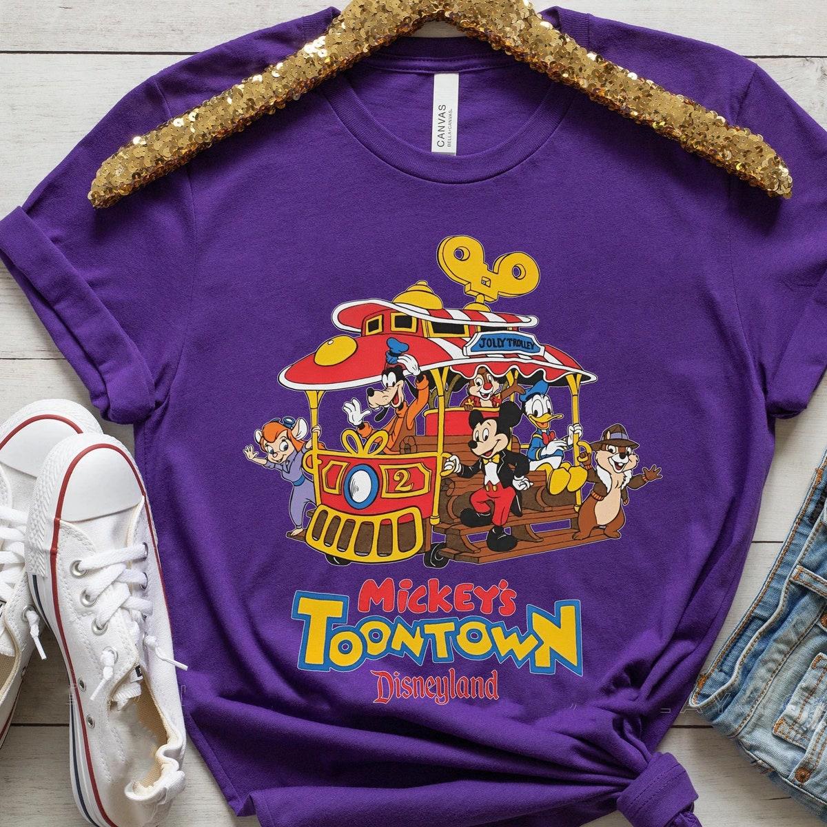 Retro 90s Mickey's Toontown Mickey And Friends Shirt 4