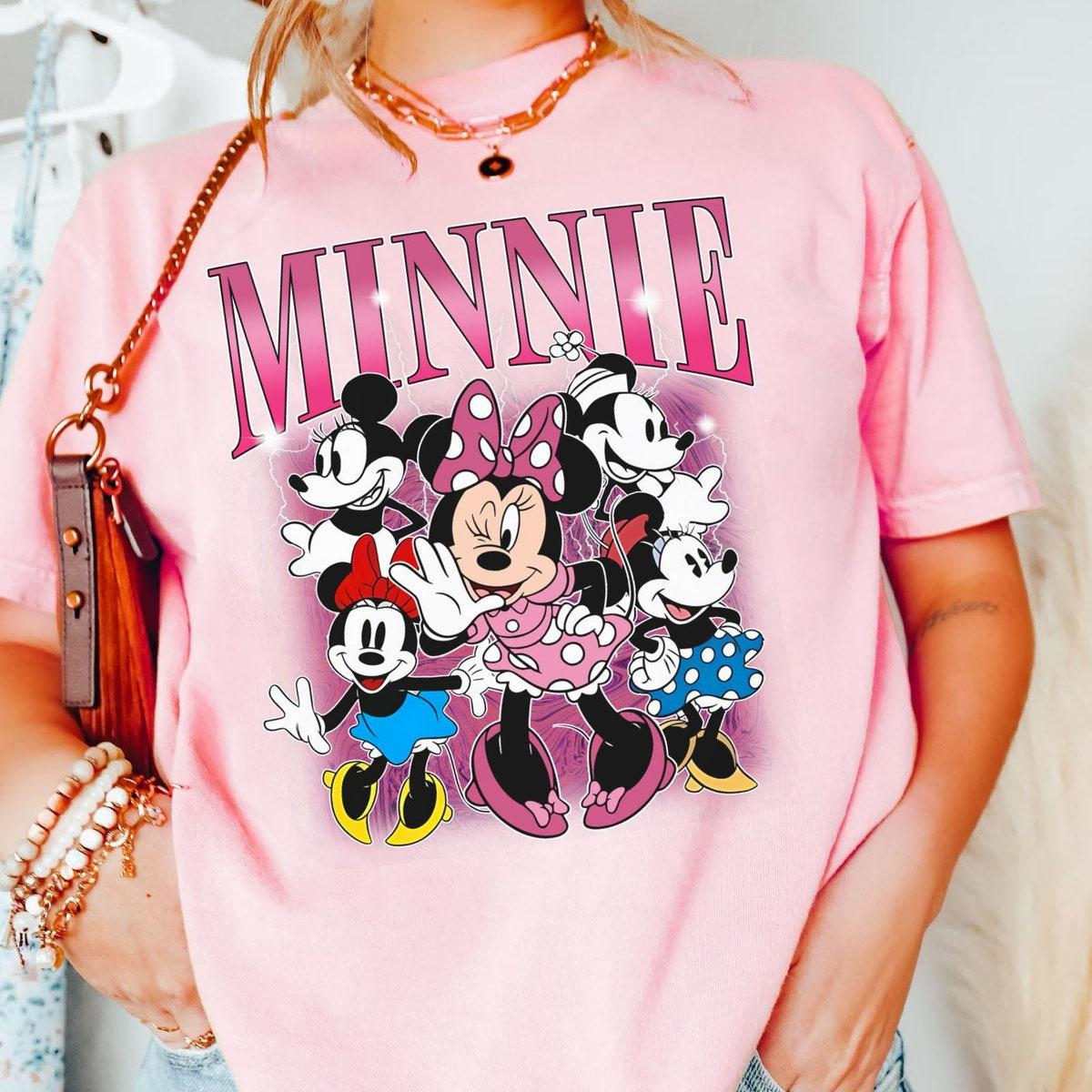 Retro 90s Minnie Mouse Vintage Girl Disney Shirt 2