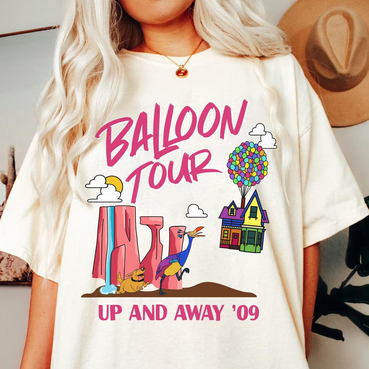 Retro Balloon Tour Up And Away 09 Shirt 1