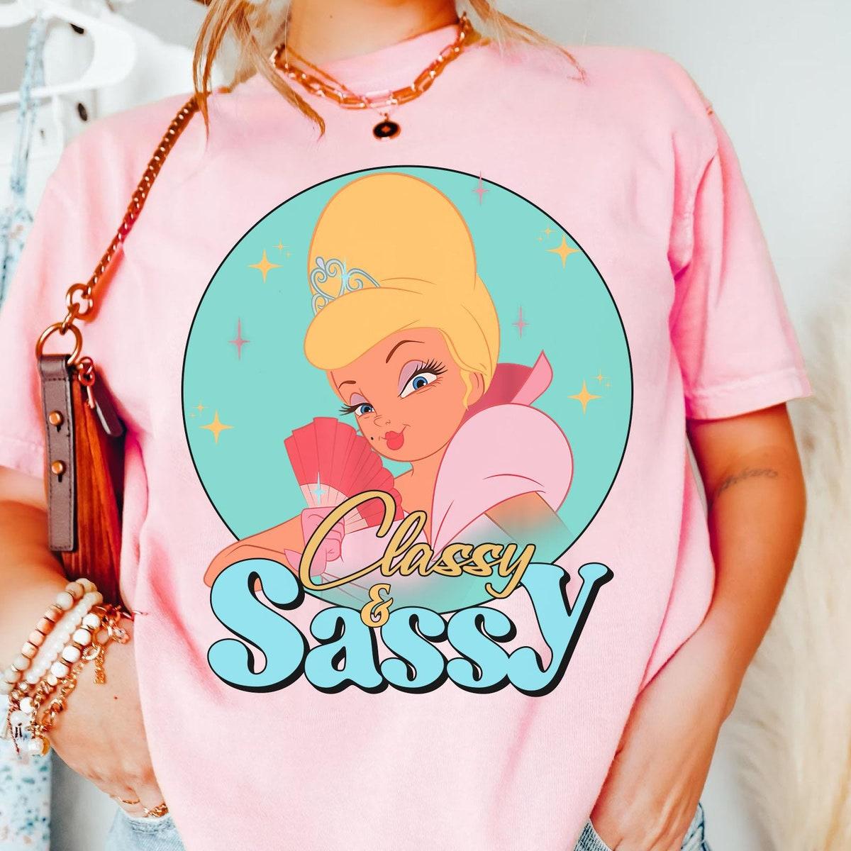 Retro Charlotte Classy And Sassy The Princess And The Frog Girl Disney Shirt 1