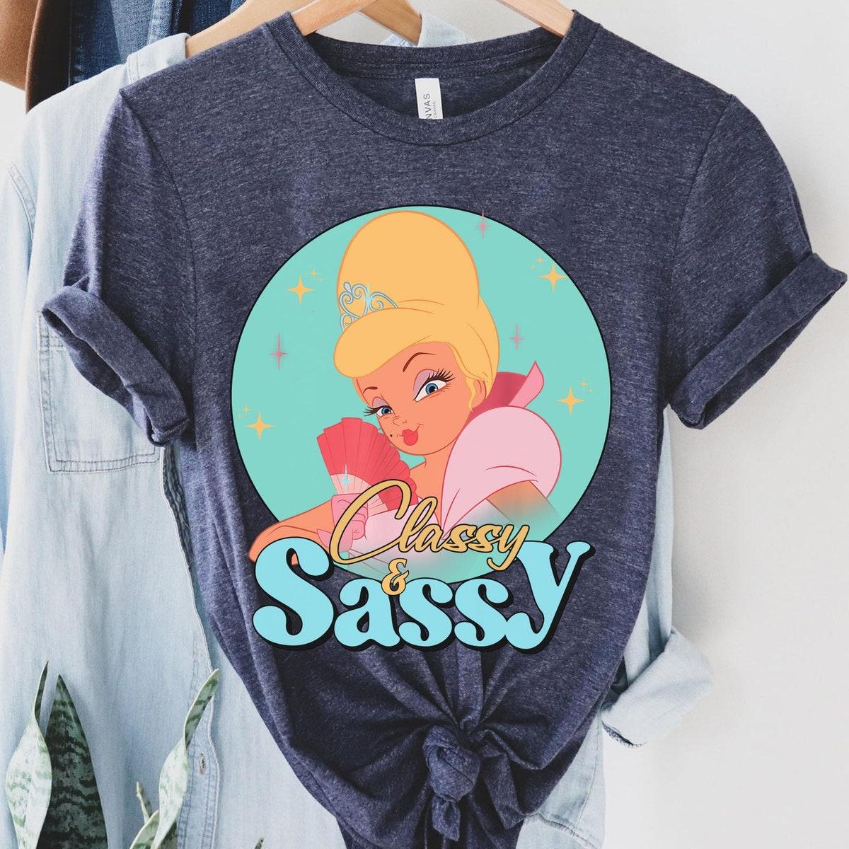 Retro Charlotte Classy And Sassy The Princess And The Frog Girl Disney Shirt 3