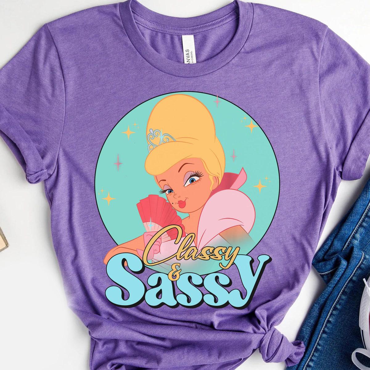 Retro Charlotte Classy And Sassy The Princess And The Frog Girl Disney Shirt 4