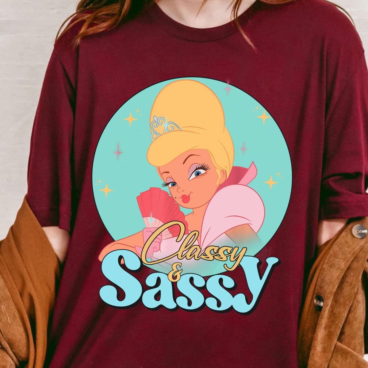 Retro Charlotte Classy And Sassy The Princess And The Frog Girl Disney Shirt 5