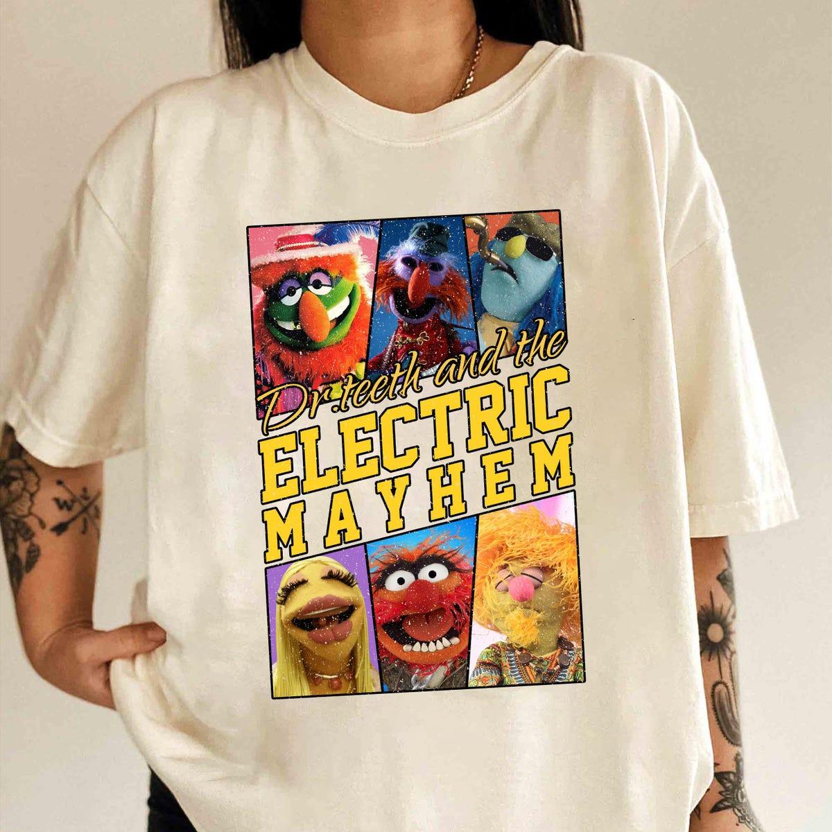 Retro Disney The Muppets Dr Shirtth And The Electric Mayhem Shirt 1