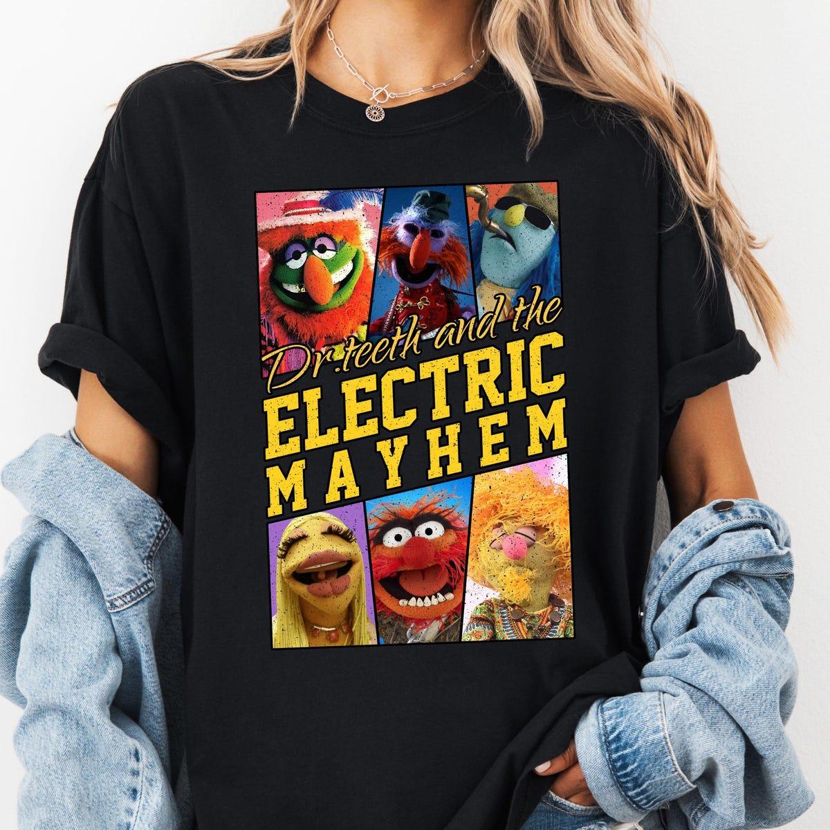 Retro Disney The Muppets Dr Shirtth And The Electric Mayhem Shirt 4