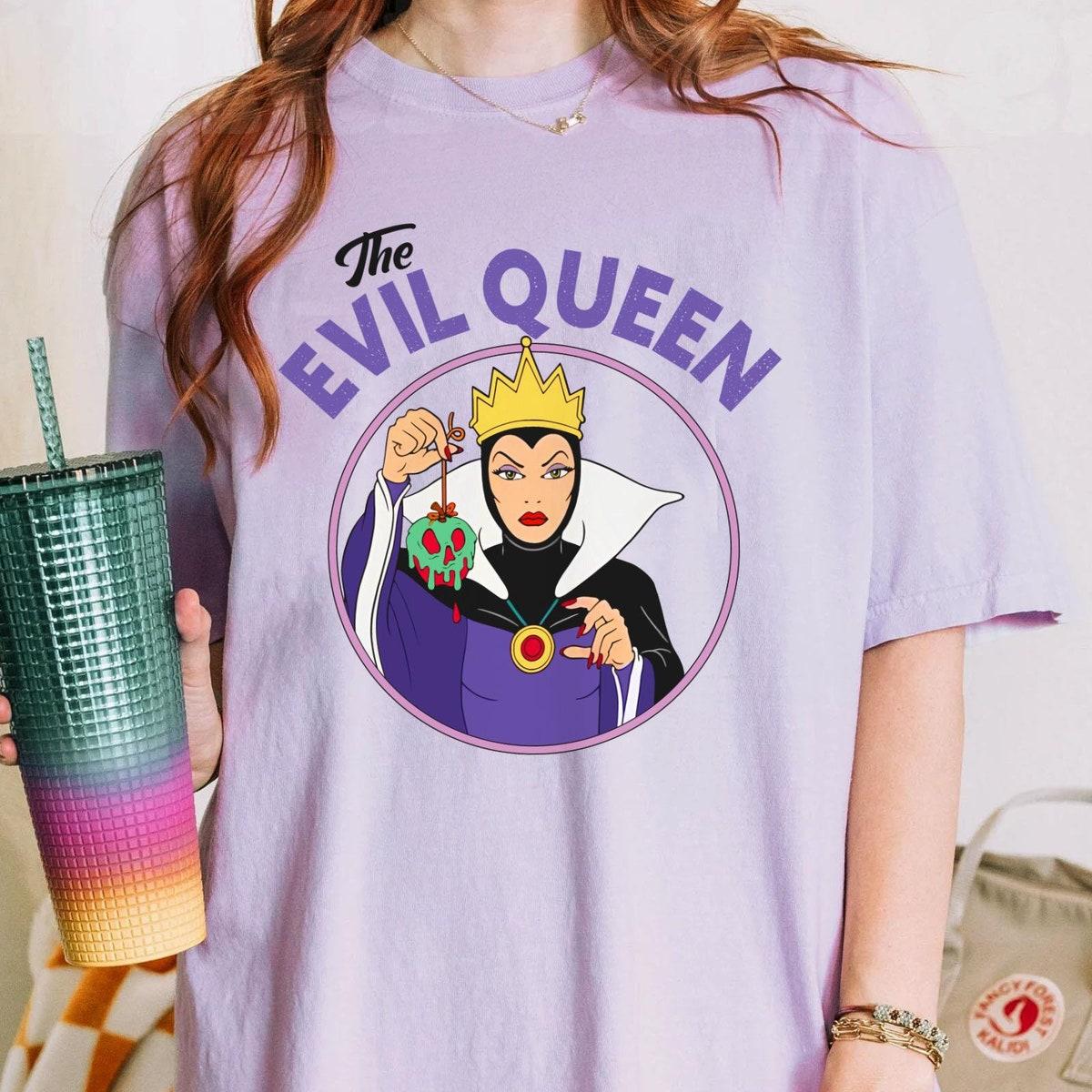 Retro Evil Queen Snow White And Seven Dwarfs Shirt 2