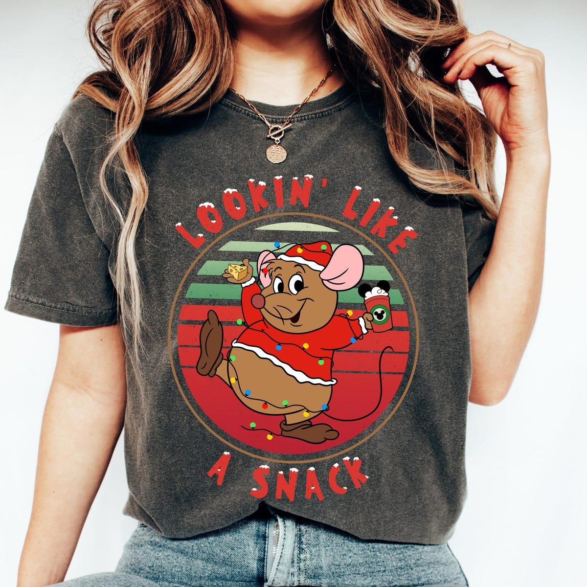 Retro Gus gus Christmas Lights Looking Like A Snack Shirt 2