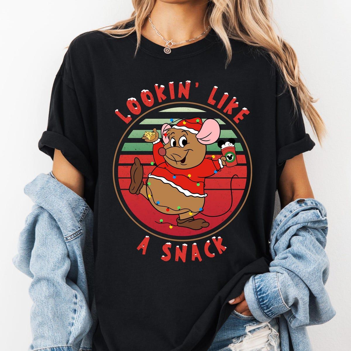 Retro Gus gus Christmas Lights Looking Like A Snack Shirt 3