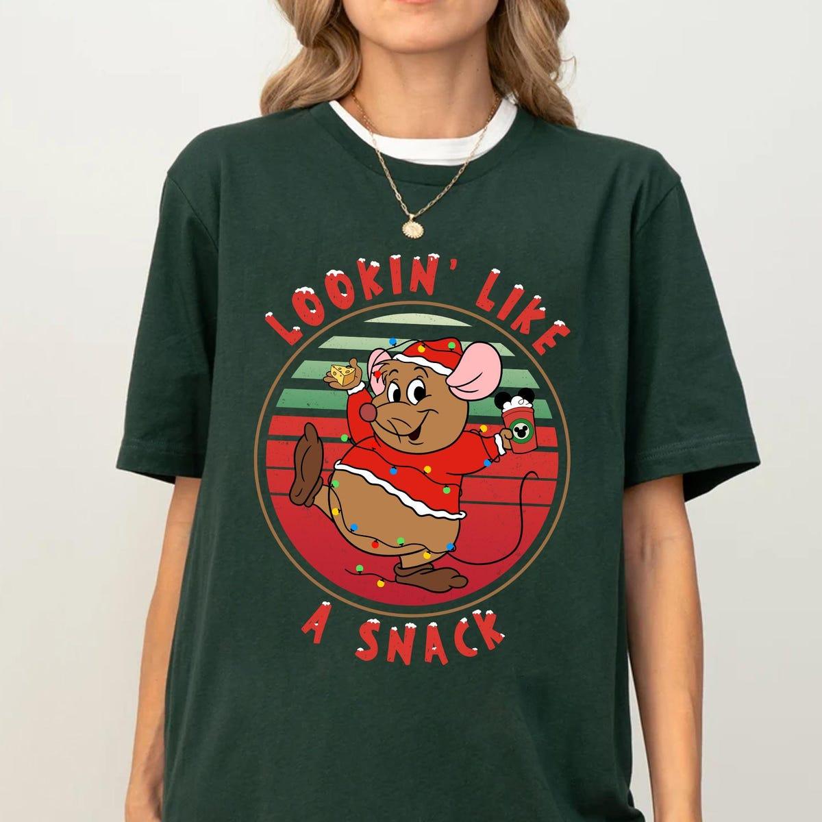 Retro Gus gus Christmas Lights Looking Like A Snack Shirt 4