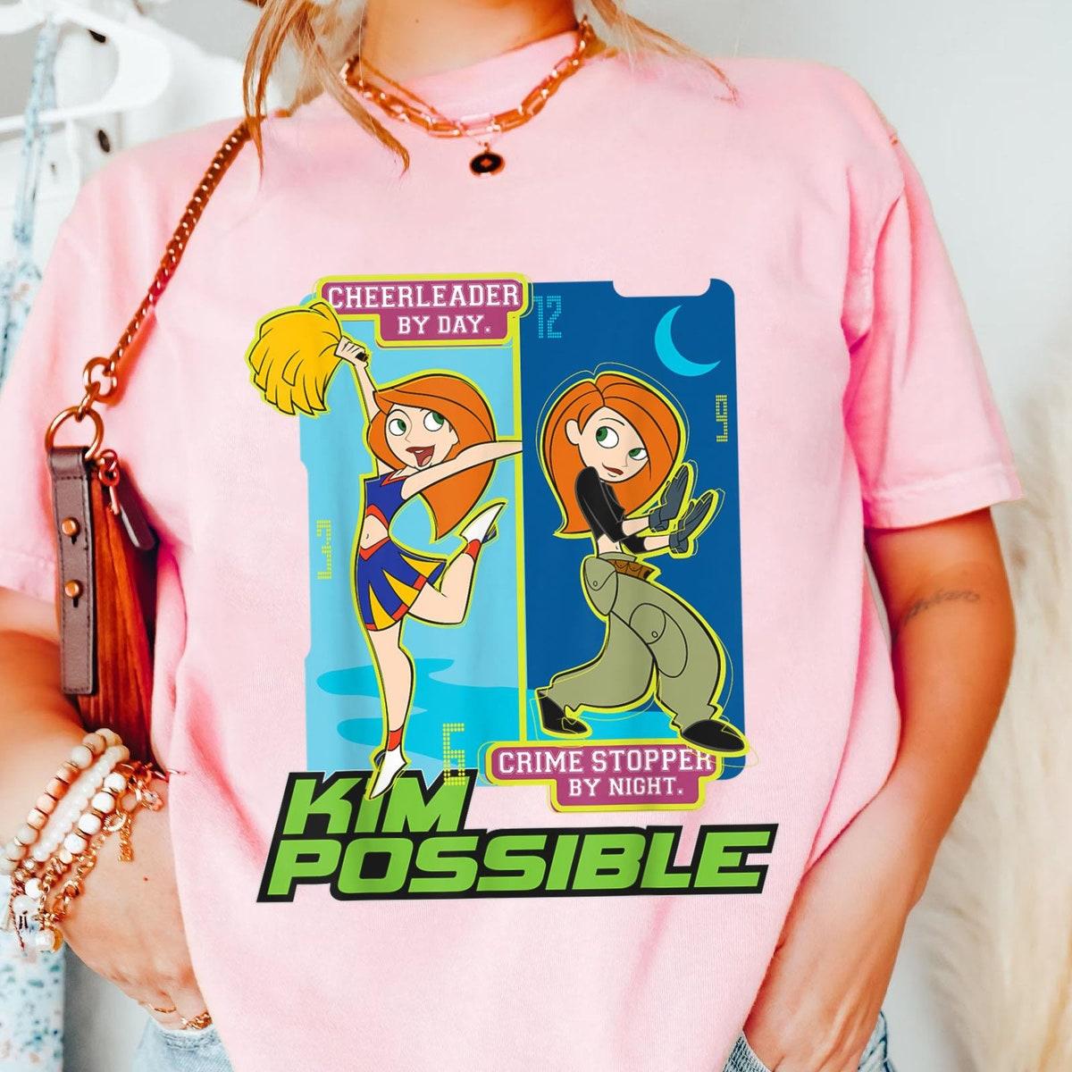 Retro Kim Possible Crime Stopper Vintage Girl Disney Shirt 1